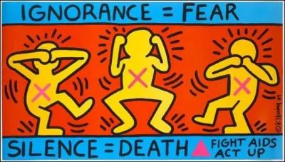 Quelles sont les couleurs du triangle gai d'Act Up, association militante contre le sida ?