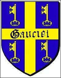 Voici le blason de la commune Euroise de Gauciel. Elle se situe en région ...
