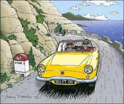 Quel chanteur a créé et interprété la célèbre chanson « Nationale 7 » en 1955 ?