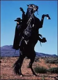 Quel est le nom de ce bel étalon noir ?