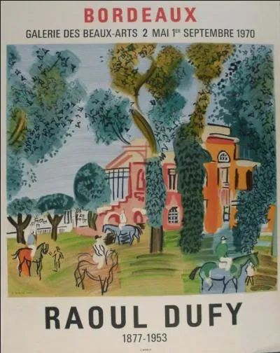 Raoul Dufy est un peintre fauve, son frère moins connu a également créé de nombreuses peintures d'un même style, quel est son prénom ?