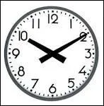 Combien y a-t-il de chiffres sur le cadran de cette horloge ?