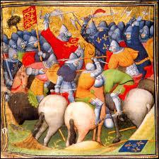Lors de la "guerre de Cent Ans", les Français remportèrent une éclatante victoire devant les Anglais à Crécy.