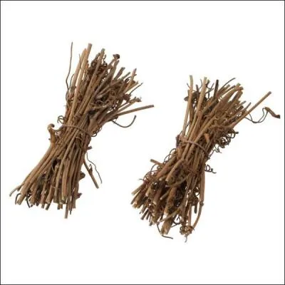 J'attache des fagots.