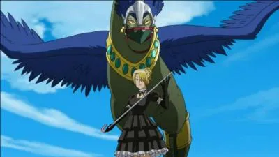 Comment s'appelle l'oiseau et la fille qui sont sur cette image ?