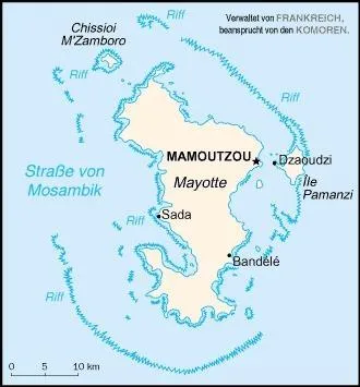 L'île de Mayotte appartient à l'archipel des Comores. Vrai ou faux ?