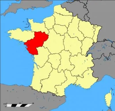 Mayenne, Vendée, Eure-et-Loir : cochez le département qui ne fait pas partie de la région des Pays de la Loire.