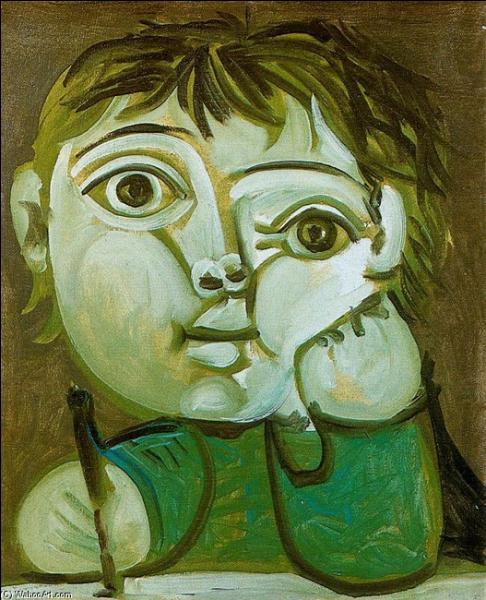 Résultat de recherche d'images pour "enfants peints par picasso"