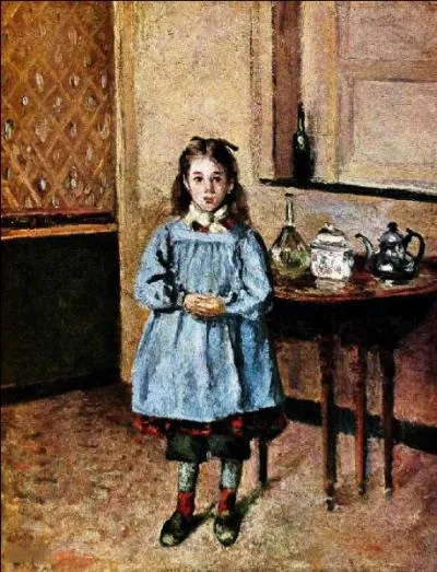 Qui a peint portrait de sa fille Minette ?