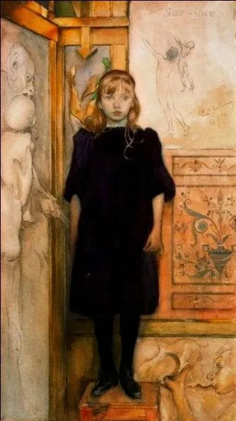 Qui a peint sa fille Suzanne ?