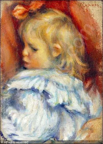 Qui a peint ce portrait de son fils Claude ?