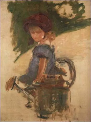 Qui a peint Julie Manet sur l'arrosoir ?