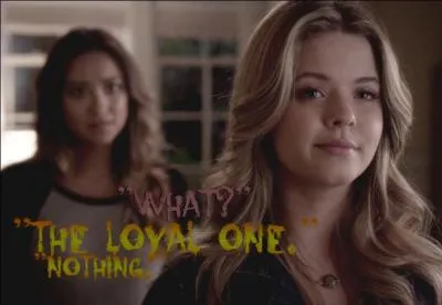 Pourquoi Emily a-t-elle demandé à Alison de venir la voir ?