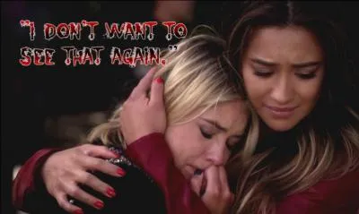 Qu'est-ce qu'Hanna ne veut plus jamais voir lorsqu'elle parle à l'officier de police Barry Maple ?