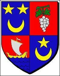 Cet autre blason appartient à la ville francilienne de Champigny-sur-Marne. Elle se trouve dans le département ...