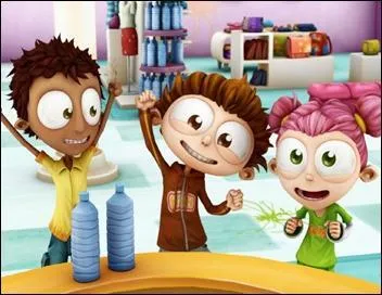 Qui sont les personnages à droite et à gauche ?