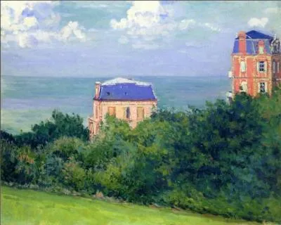Qui a peint "Villas à Villers sur mer" ?