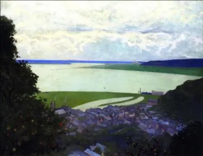 Qui a peint "Vue de Honfleur, matin" ?