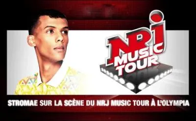 En quelle année Stromaé a-t-il été récompensé lors du NRJ Music Tour ?