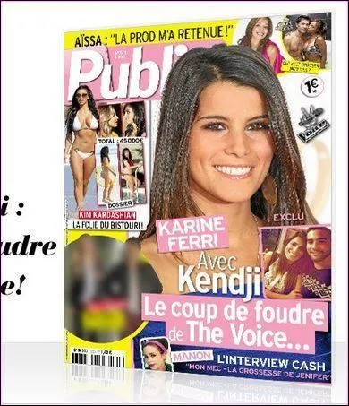 Pour quelle personne de 'The Voice', Karine Ferri a-t-elle craqué ?