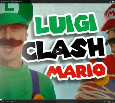Qui se déguise en Luigi ?