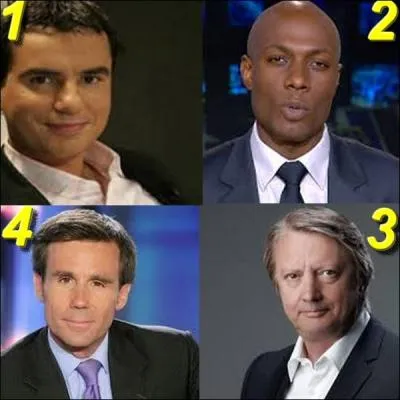Ils sont tous animateurs sur France 2 sauf un, lequel ?