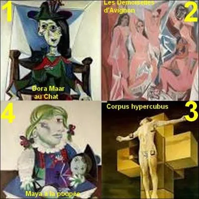 Tous ces tableaux sont de Pablo Picasso sauf un, lequel ?