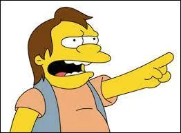 Quel est le prénom du père de Nelson Muntz ?