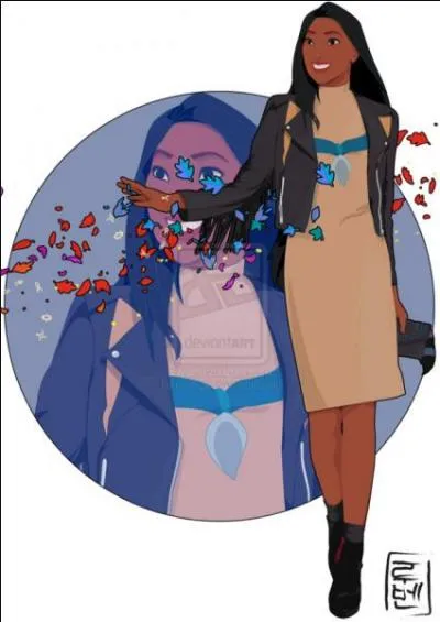 Quel est le nom de cette jolie indienne qui tomba un jour amoureuse de John Smith ?