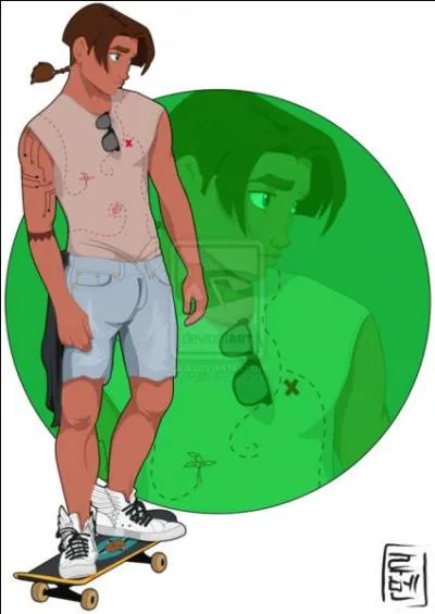 Ce jeune homme apparaît dans le dessin animé "La Planète au trésor", qui est-il ?