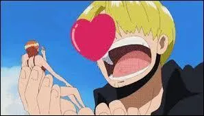 Pourquoi Sanji devient-il fou ?