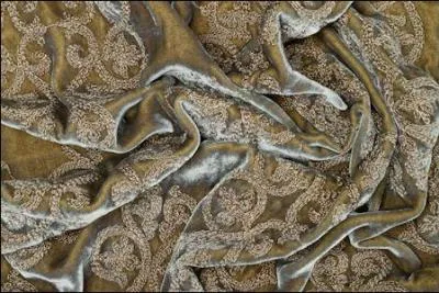 Quelle est la caractéristique du velours de Gênes ?