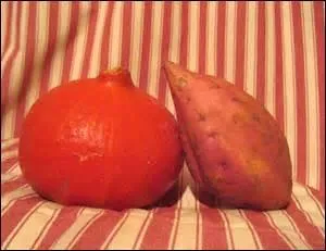 Vous fêtez vos ---- noces, elles sont de velours, vous avez préparé un velouté de potimarron et patates douces.