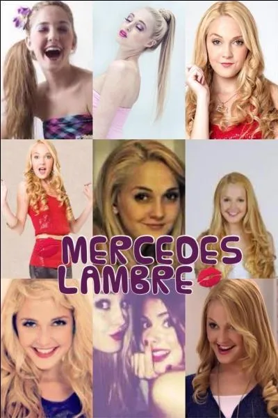 Quelle est la chanteuse préférée de Mercedes Lambre ?
