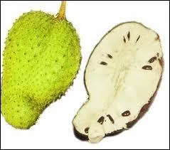 Celui-ci ressemble au précédent, c'est un corossol. Est-ce un fruit ou un légume ?