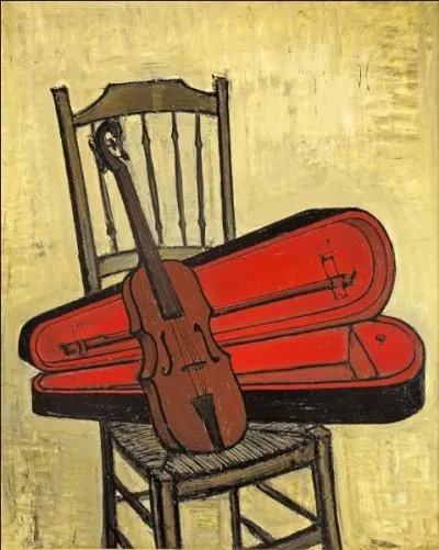 Qui a peint Nature morte au violon ?