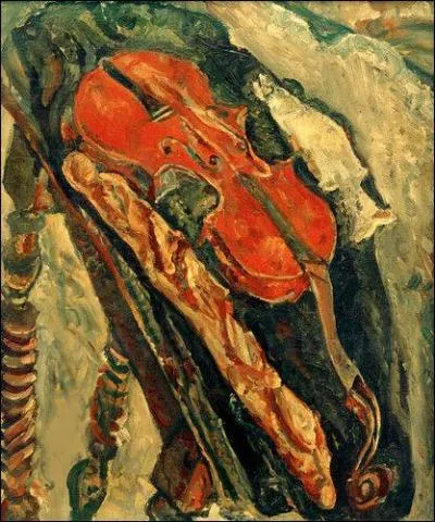 Qui a peint Nature morte au violon ?