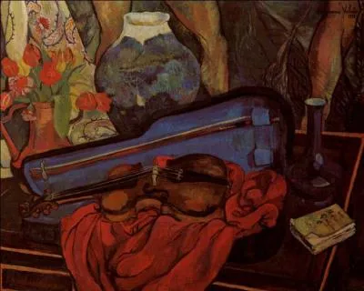 Qui a peint La boîte à violon ?