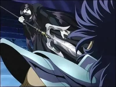 Qui lui enfourche un trident dans le bas du ventre ?