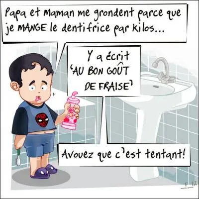 Allons en Perse, autour de l'an 1000, qu'utiliseriez-vous comme dentifrice pour vous laver les dents ? Heureusement, cela a bien évolué !