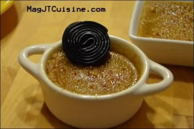 Au diable les calories, vous avez encore une petite place pour le dessert. De toute façon il y a ------- pour vous aider à digérer !