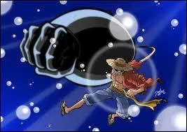 Dans le nouveau monde, comment s'appelle l'attaque utilisée par Luffy contre le Kraken (dans les profondeurs marines) ?