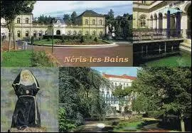 Station thermale auvergnate, Néris-les-Bains se situe dans le département n° ...