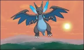 Vrai ou faux : sur cette image, c'est la méga-évolution d'un Dracaufeu shiney.