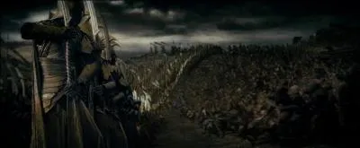 Au premier âge les hommes et les elfes ont fait une alliance, pour détruire l'armée du mordor. Les deux armées avaient l'intention d'aller à Barad-dûr. Mais mille cinq cents orcs les attendaient à..