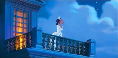 Tiana décide de s'isoler au balcon, elle regarde une étoile en particulier et fait un vu. Quel est son nom ?