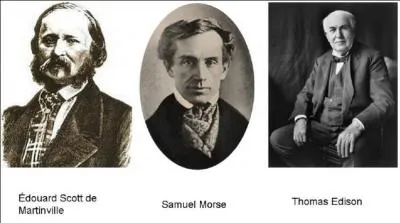 A votre avis qui a pour la première fois réussi à enregistrer une voix humaine. En même temps, quel air de musique a été enregistré ?