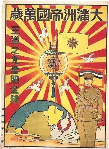 Comment s'appelait l'Etat fantoche créé par les Japonais au nord-est de la Chine ?