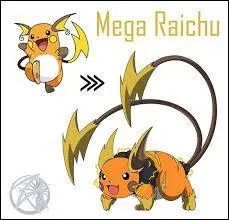 Vrai ou faux ?
Sur cette image, c'est la Méga-évolution de Raichu.