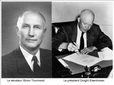Cela se passait en 1957, Strom Thurmond a réussi à tenir 24 heures 18 minutes. Son but était de faire obstruction à un projet de loi. Quel était le but de cette loi ?